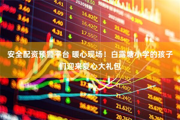 安全配资预警平台 暖心现场！白露塘小学的孩子们迎来爱心大礼包